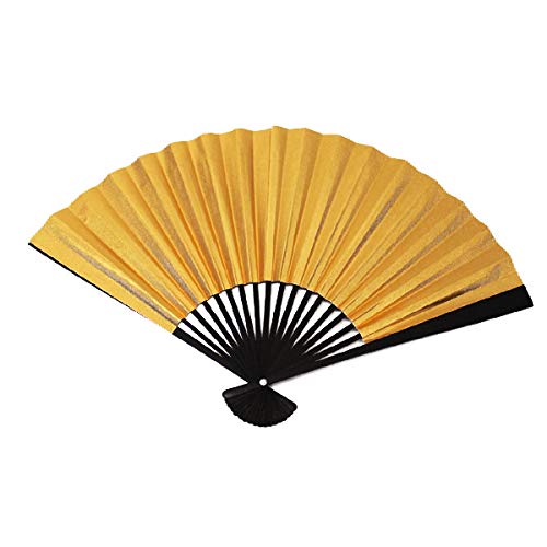 Amazon.co.jp: 大扇子 金色 M(ワイド76cm) 1579 : ファッション